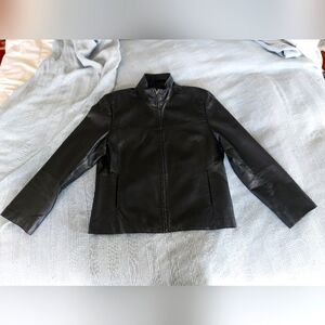 Bernardo leather jacket
